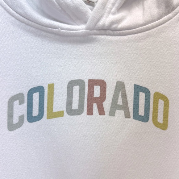 White Colorado Hoodie size L‎ - Picture 2 of 6